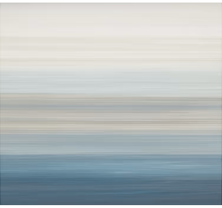 Soft blue gradient bathroom roller blind - TenStickers