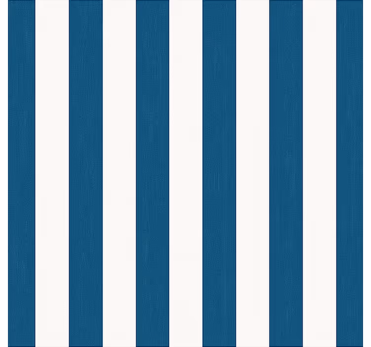 Azure blue stripes bathroom roller blind - TenStickers
