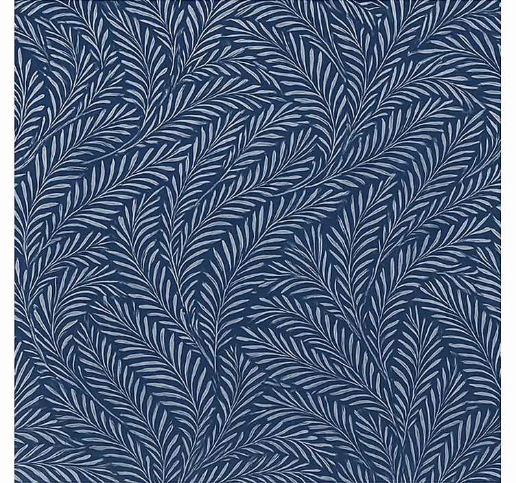 Nordic birch leaves bathroom roller blind - TenStickers