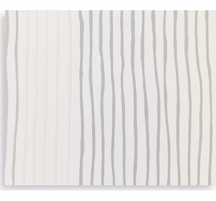 Modern wavy stripes teenage bedroom roller blind - TenStickers