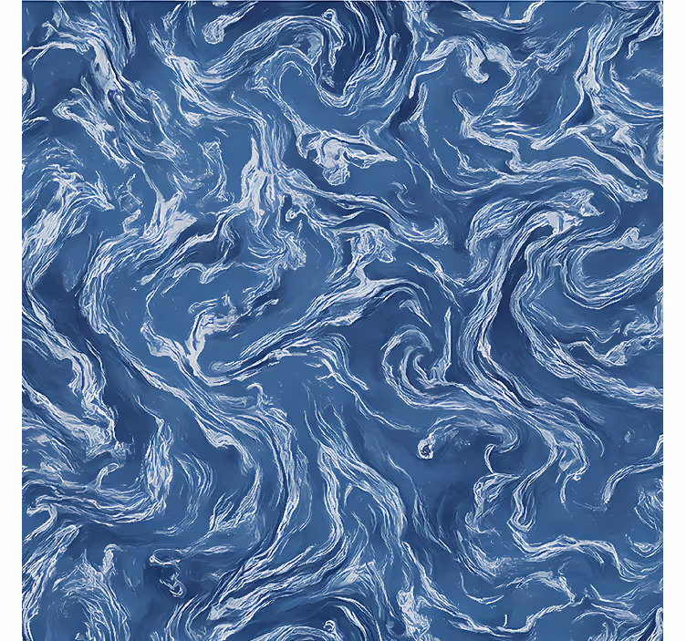 Indigo Marble Abstract teenage bedroom roller blind - TenStickers