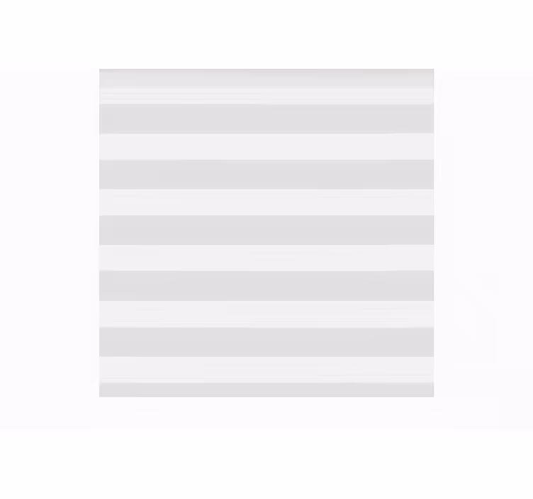 Transparent white stripes  dining room roller blind - TenStickers