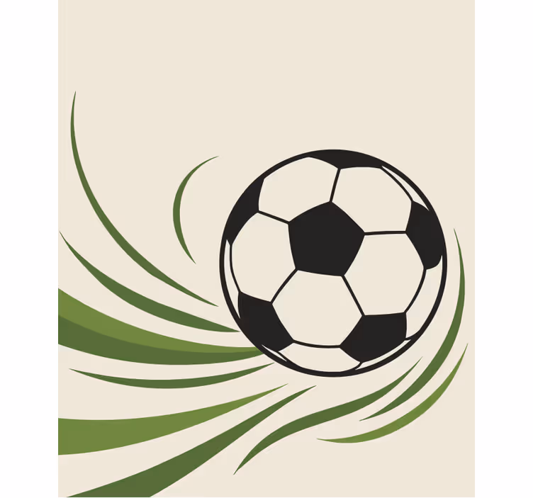 Teenage bedroom roller blind football design - TenStickers
