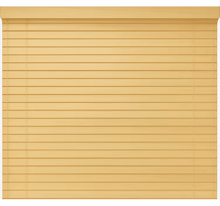 Office roller blind with wooden aesthetic - TenStickers