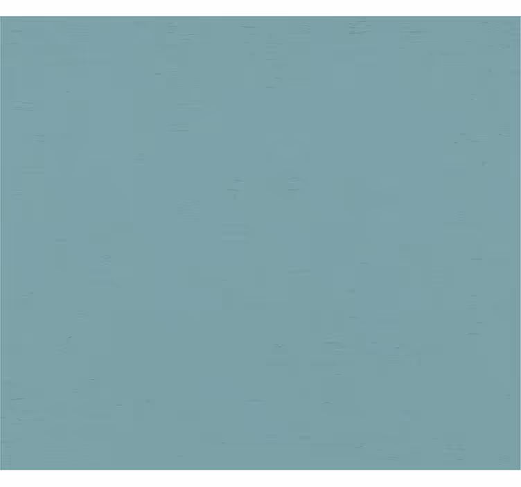 Scandinavian roller blind in teal blue mono color - TenStickers