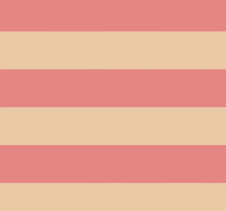 Kitchen roller blind in pink horizontal stripes - TenStickers