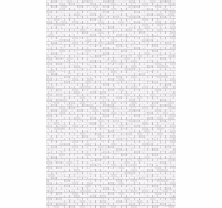 Kitchen roller blind with elegant brick design - TenStickers