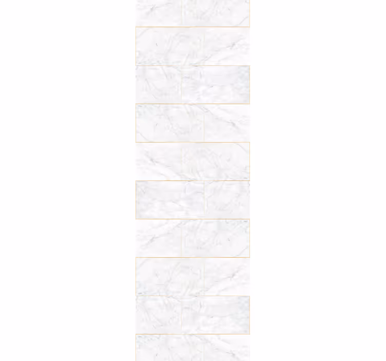 Dining room roller blind in gray tones gold marble - TenStickers