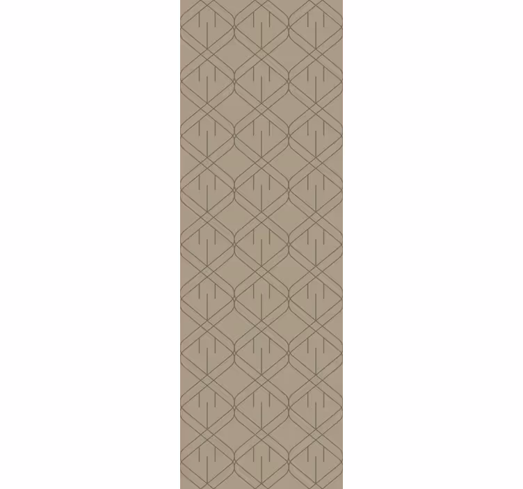 Dining room roller blind in elegant hamptons design - TenStickers
