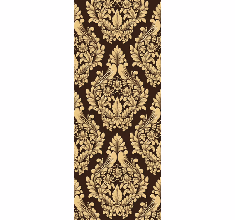 Classic victorian style dining room roller blind - TenStickers