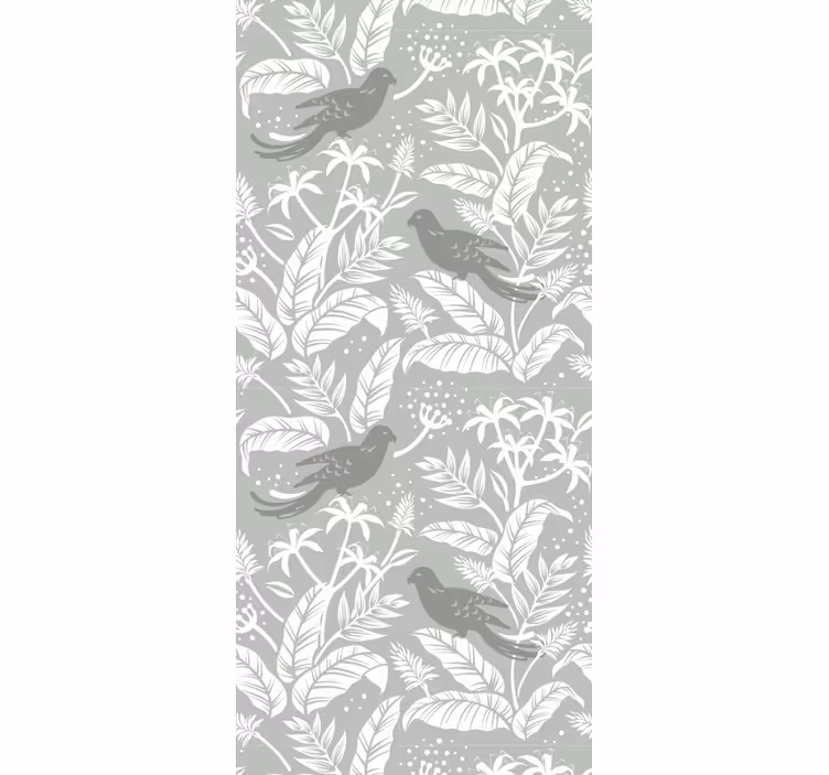 Children room roller blind bird friends design - TenStickers