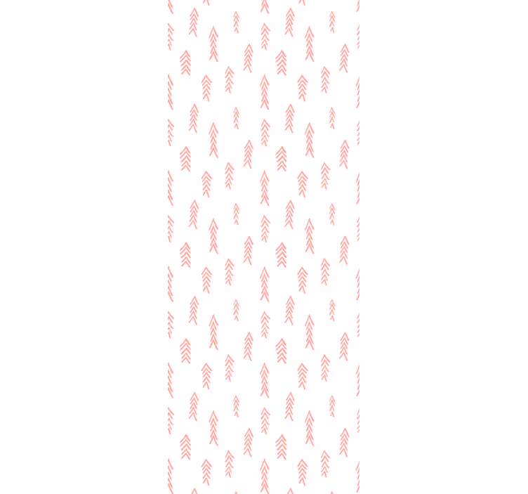 Children room roller blind with pink arrow pattern - TenStickers