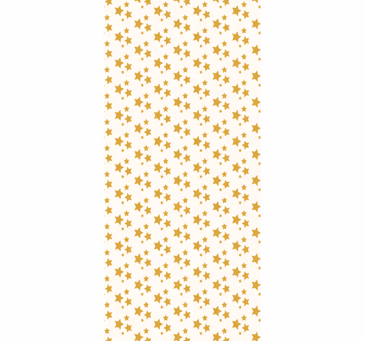 Children room roller blind golden messy stars - TenStickers