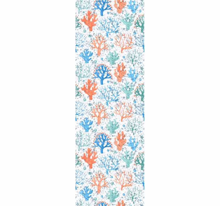 Seaweed splash children room roller blind - TenStickers