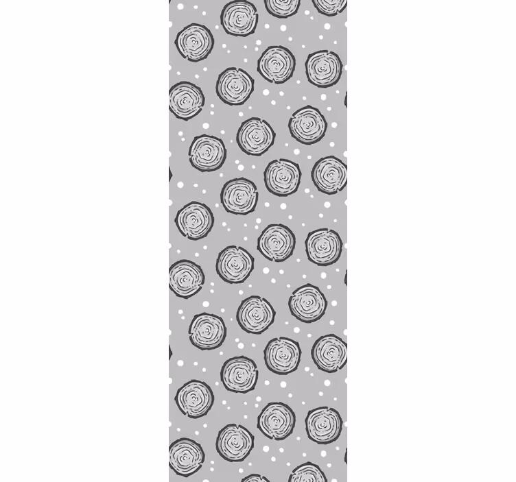 Children room roller blind nordic alpine design - TenStickers
