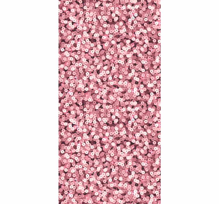 Pink sparkle children room roller blind - TenStickers