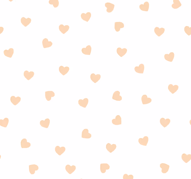 Tiny hearts children room roller blind - TenStickers