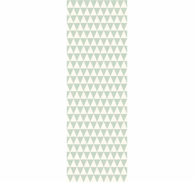 Office roller blind in grey triangular shapes - TenStickers