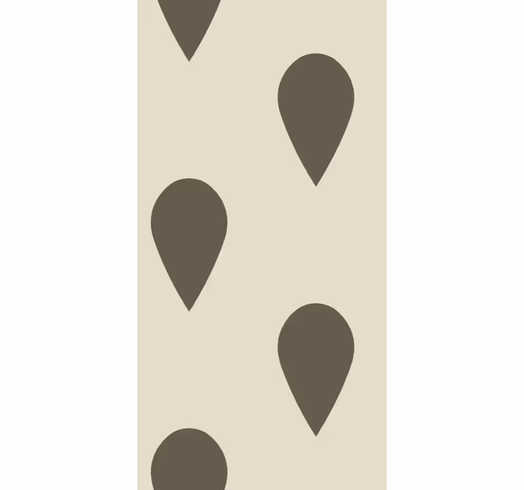 Office roller blind with geometric design - TenStickers