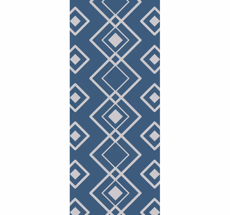Office roller blind superfresco easy navy geometric - TenStickers