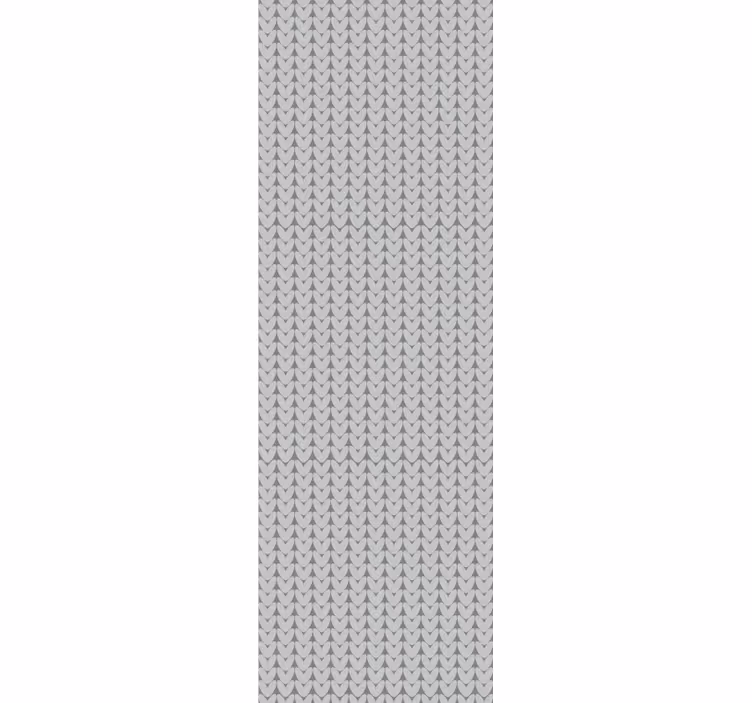 Office roller blind minimalistic grey vertical pattern - TenStickers