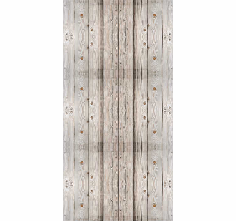 Office roller blind with white pine wood effect - TenStickers