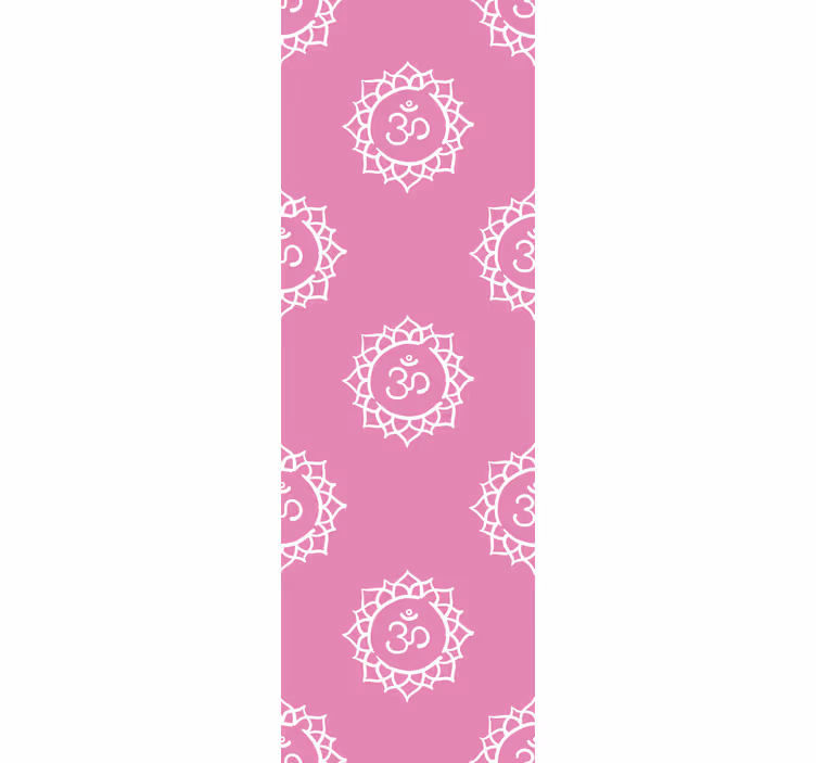 Office roller blind with beautiful crown chakra symbol - TenStickers
