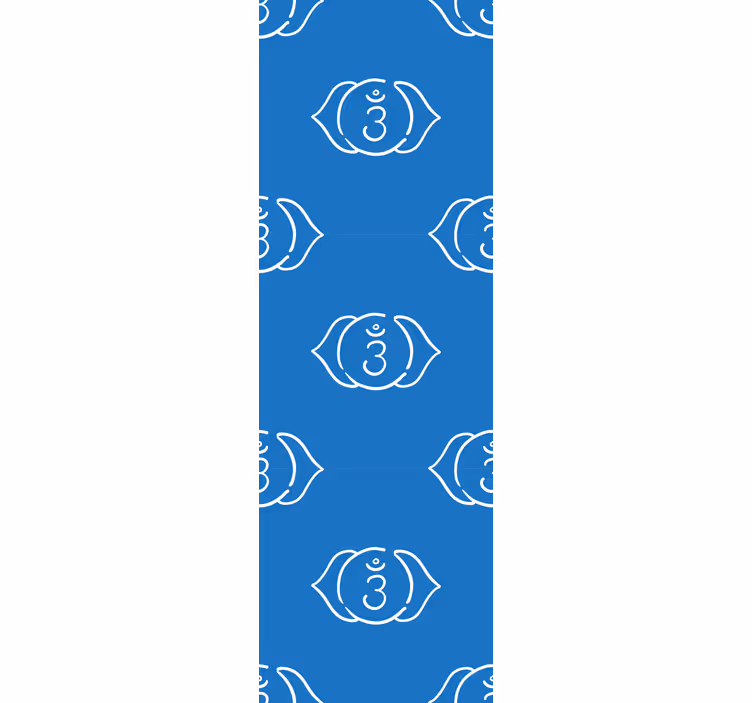 Office roller blind third eye chakra symbol - TenStickers