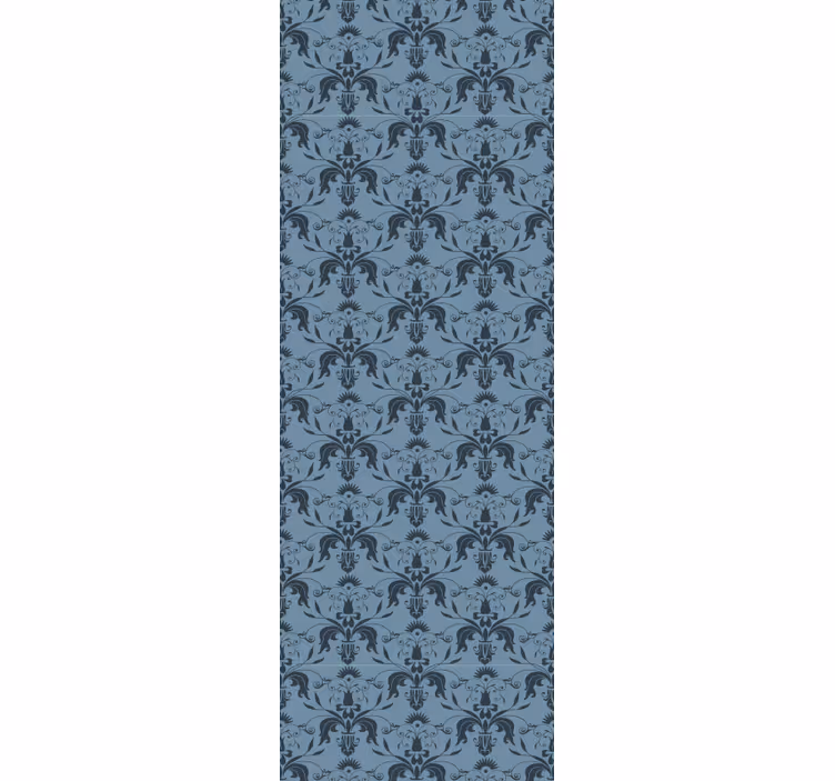Office roller blind with floral patterns - TenStickers
