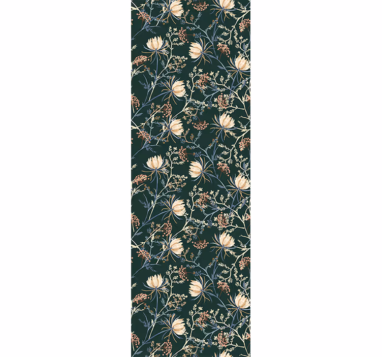 Office roller blind in restore emerald style - TenStickers