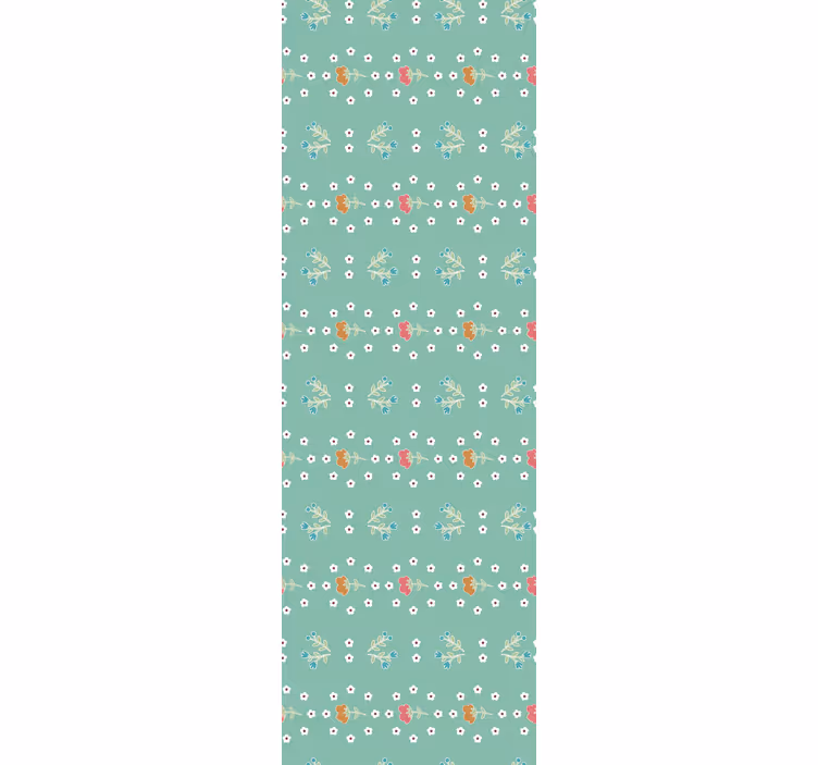 Office roller blind with granny chic design - TenStickers