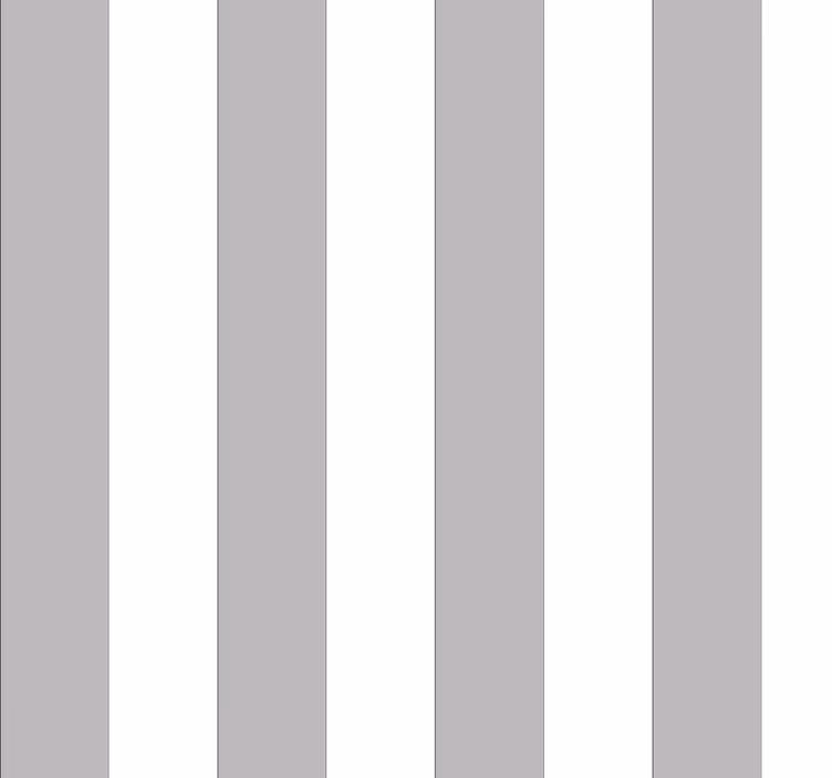 Office roller blind in grey and white stripes - TenStickers