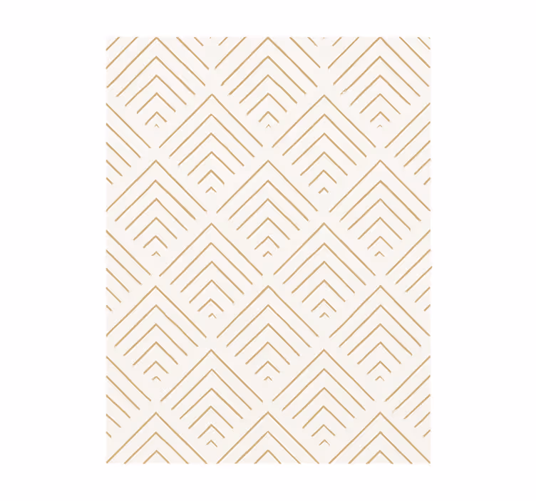Teenage bedroom roller blind with simple chevron design - TenStickers