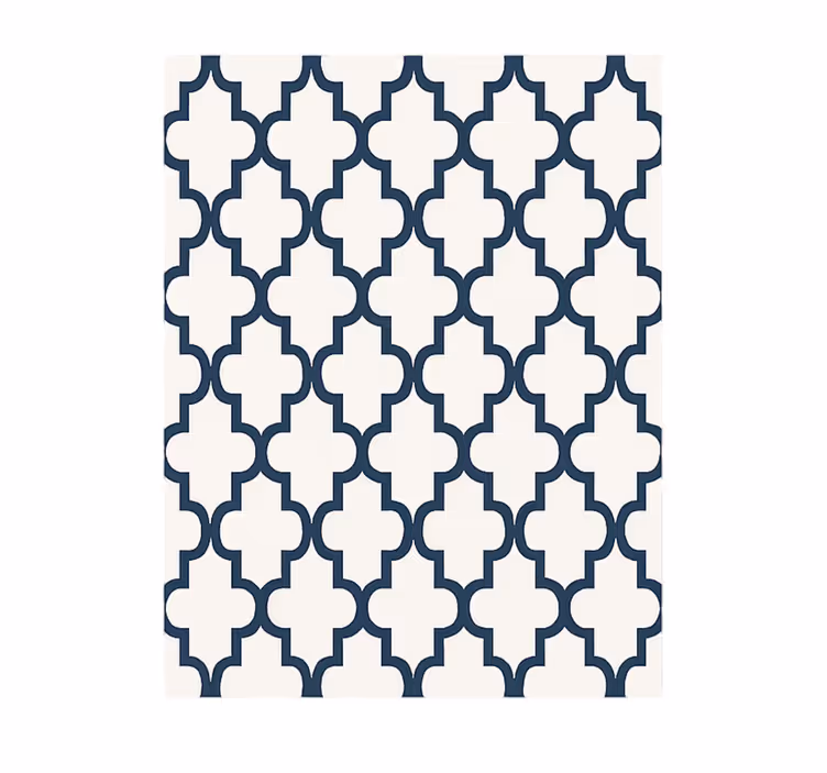 Teenage bedroom roller blind modern geometric design - TenStickers
