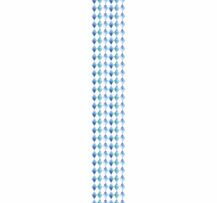 Teenage bedroom roller blind watercolour harlequin design - TenStickers