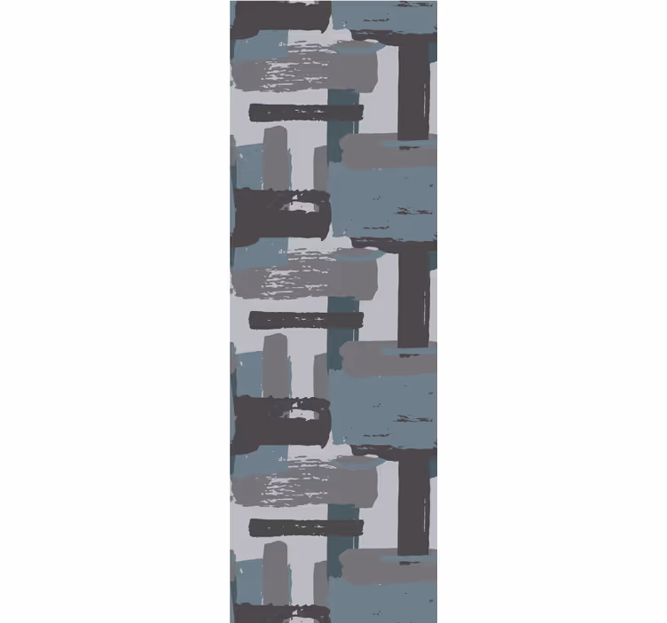 Teenage bedroom roller blind in pastel block colors - TenStickers