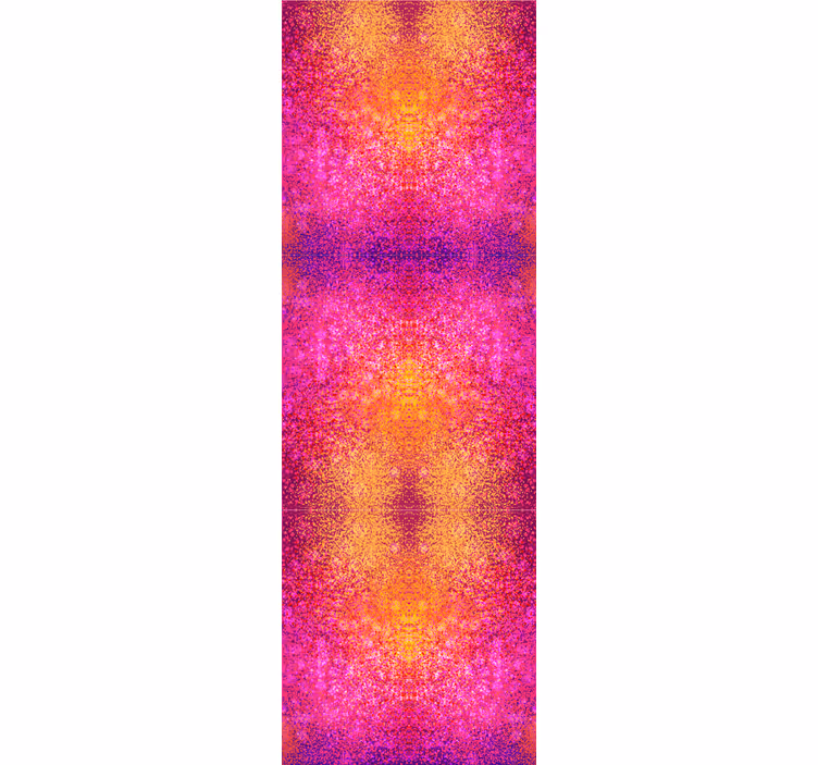 Teenage bedroom roller blind in vibrant colors - TenStickers