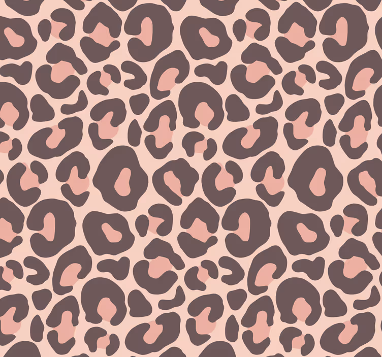 Pink leopard print teenage bedroom roller blind - TenStickers