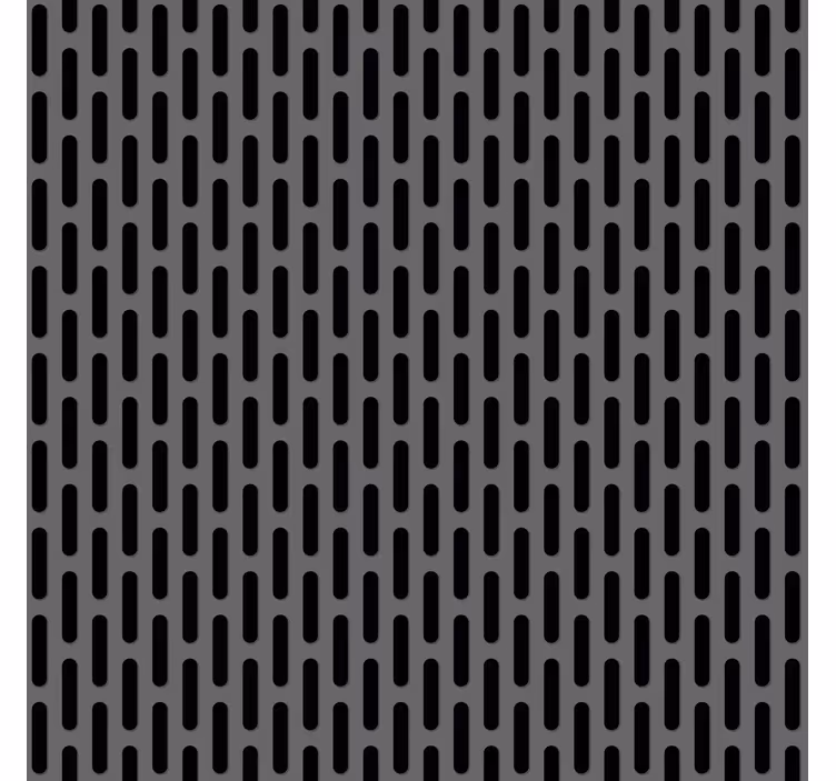 Teenage bedroom roller blind with black metal grid - TenStickers