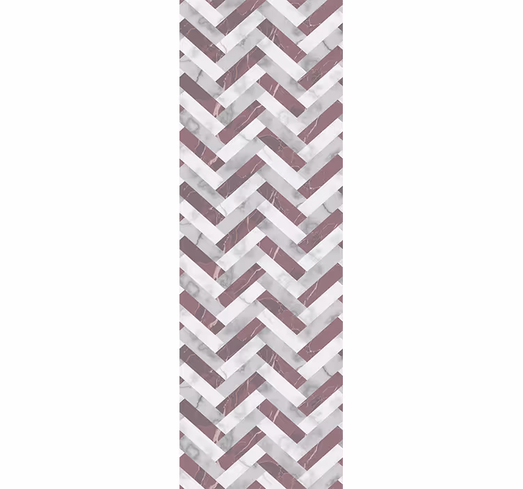 Modern roller blind with mid-century design - TenStickers