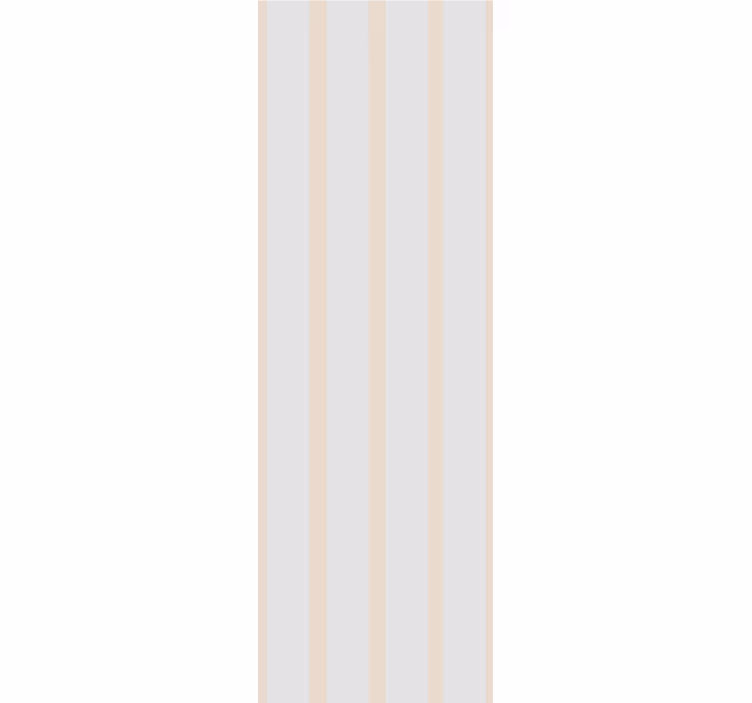 Modern roller blind in gray and beige stripes - TenStickers