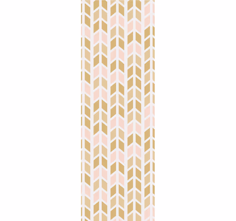 Modern roller blind with vibrant symbol designs - TenStickers