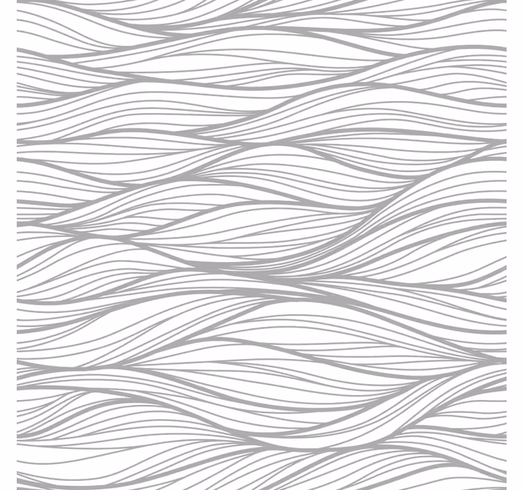 Modern roller blind wave texture on white background - TenStickers