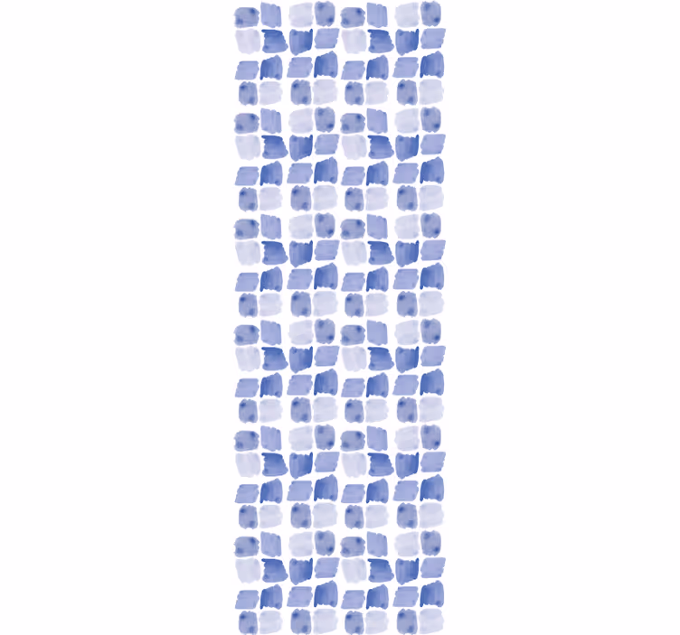 Modern roller blind random square halftone pattern - TenStickers