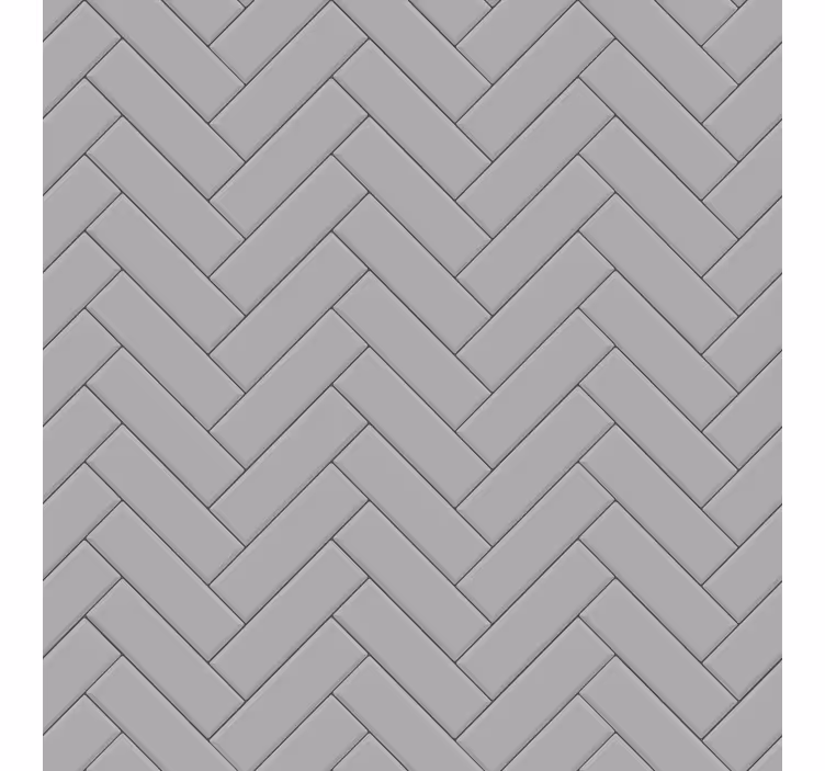 Gray roller blind herringbone grey tiles - TenStickers