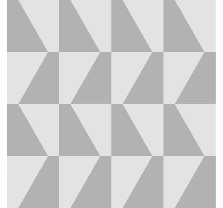Gray roller blind gray trapeze - TenStickers