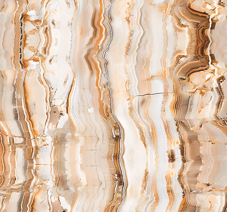 Beige roller blind in beige tones - TenStickers