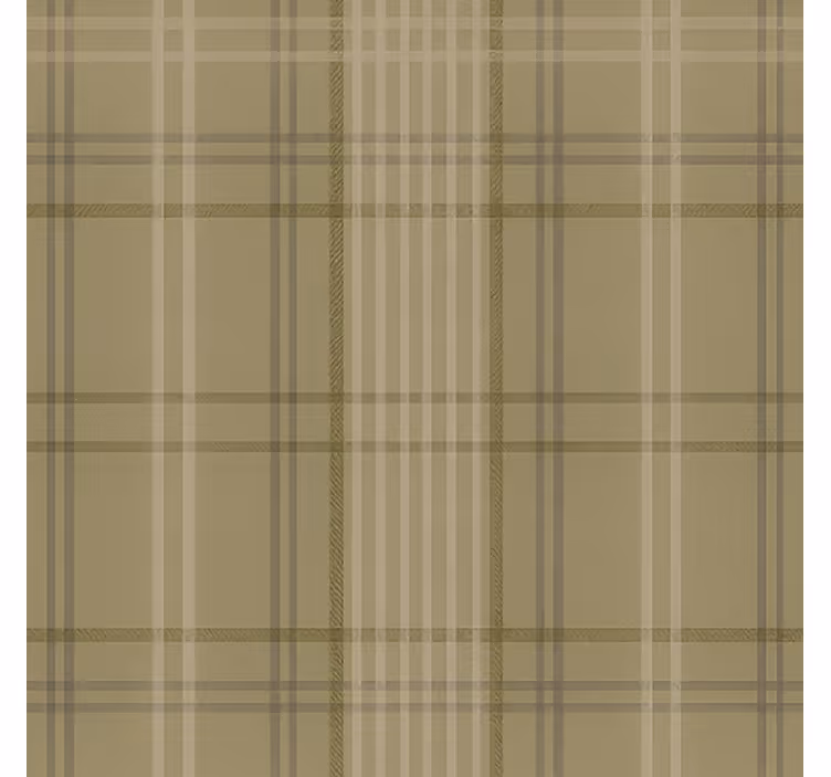 Beige roller blind with 1960s grey olive pattern - TenStickers