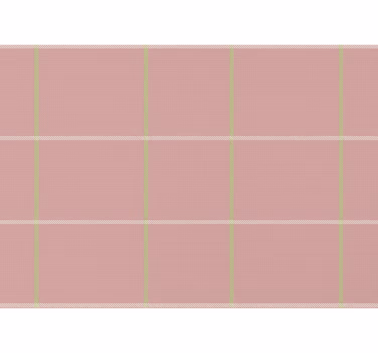 Pink roller blind with modern pattern - TenStickers