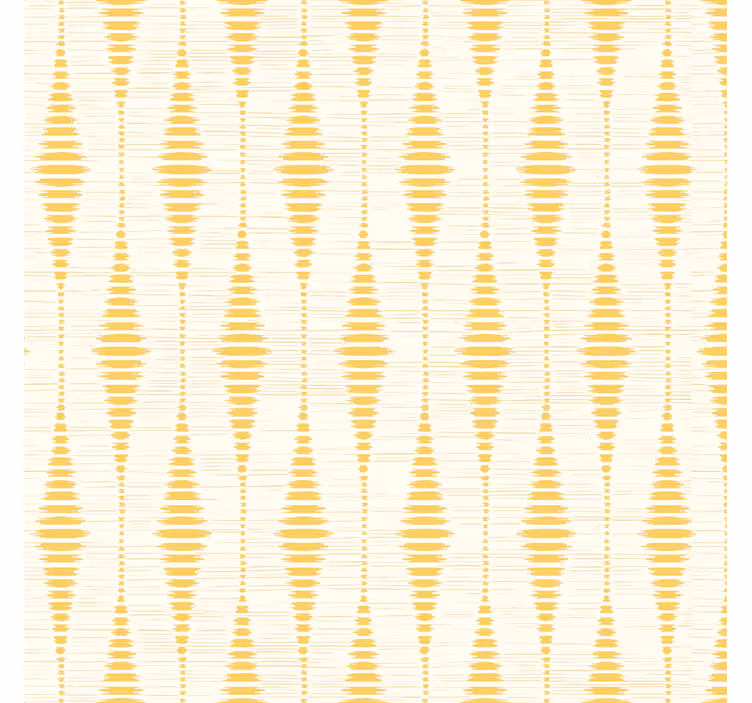 Yellow roller blind yellow rabaul ikat design - TenStickers